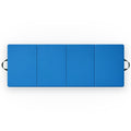 10Ft X 4Ft X 2In 4-Panel All-Purpose Folding Gymnastics Mat, Blue