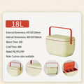 Food-Grade Material Insulated Box with Handle, Multiple Specifications, PU High-End Feel, Light Luxury Refrigerated Gift Box, OEM Customization