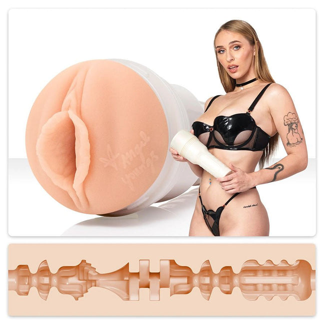 Angel Youngs Fleshlight Girls Sweetness Texture Discreet Vagina Male Masturbator