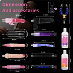 Rhoades Sex machine with 14 unique accessories