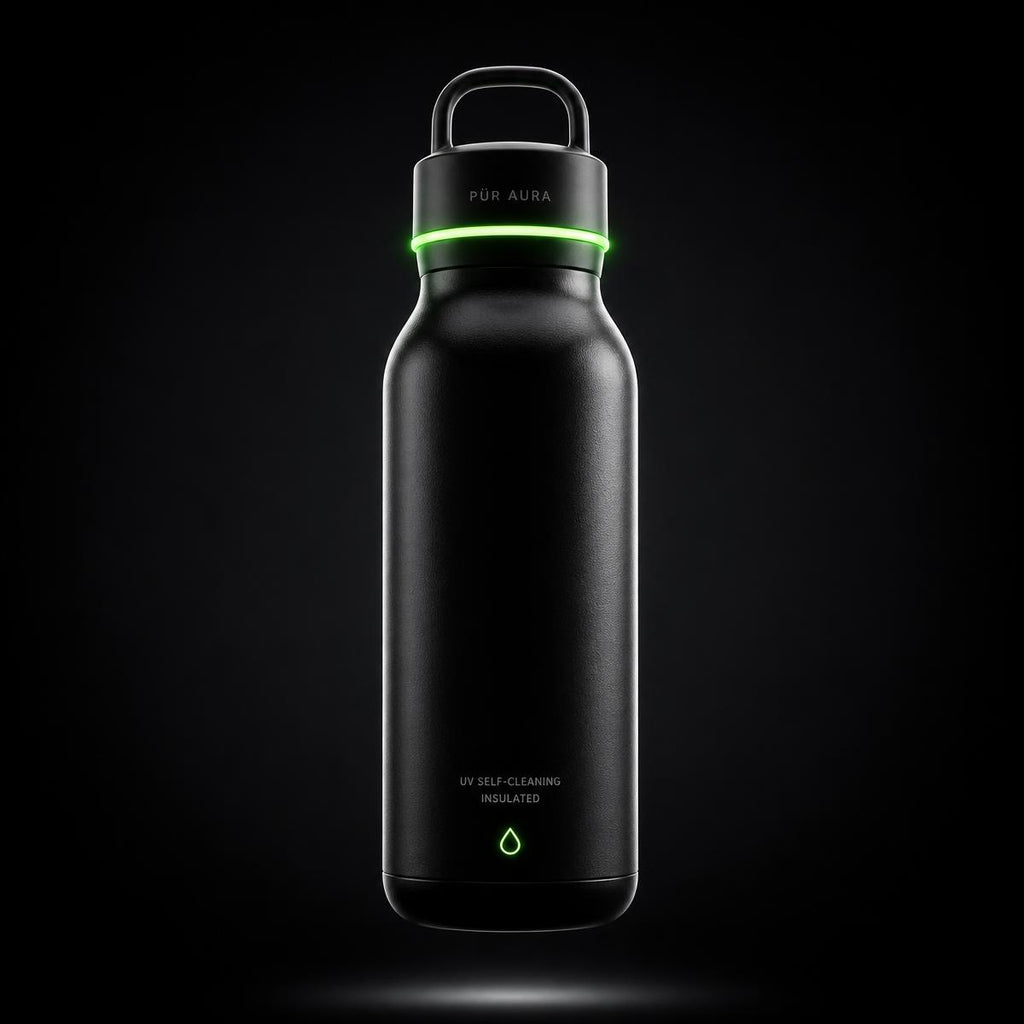 PureVis Self-Cleaning Water Bottle