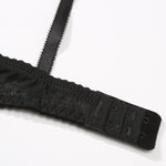 Kiss me lace lingerie garter set